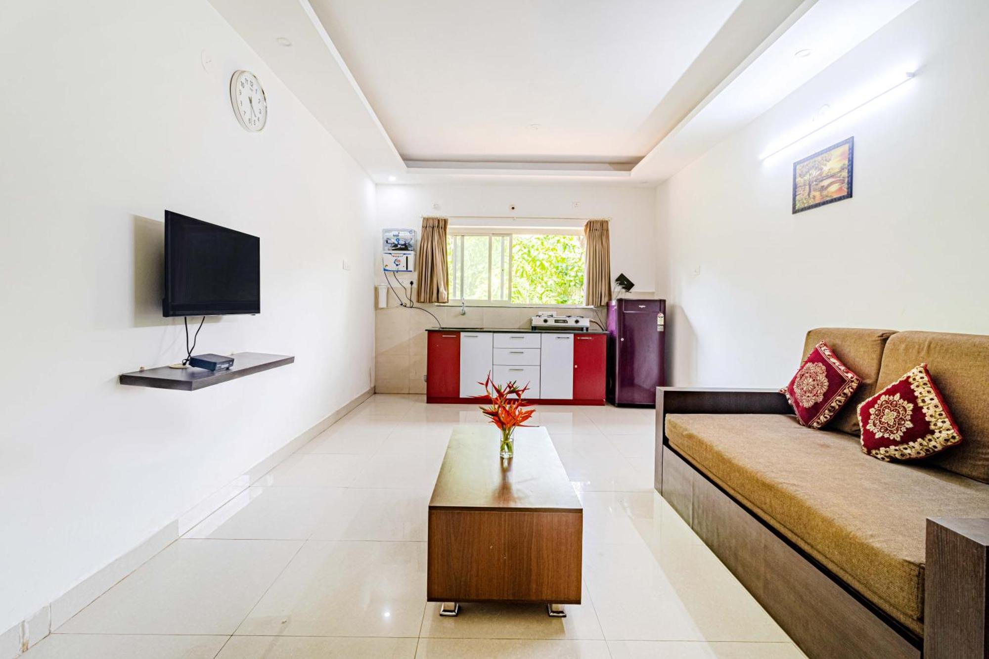 4Bhk Sparkling Apartment Near Beach Pool & Bar 2Bhkx2 Vagator Eksteriør billede