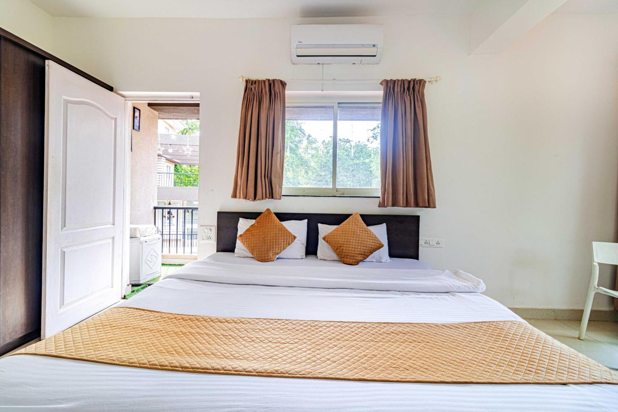 4Bhk Sparkling Apartment Near Beach Pool & Bar 2Bhkx2 Vagator Værelse billede