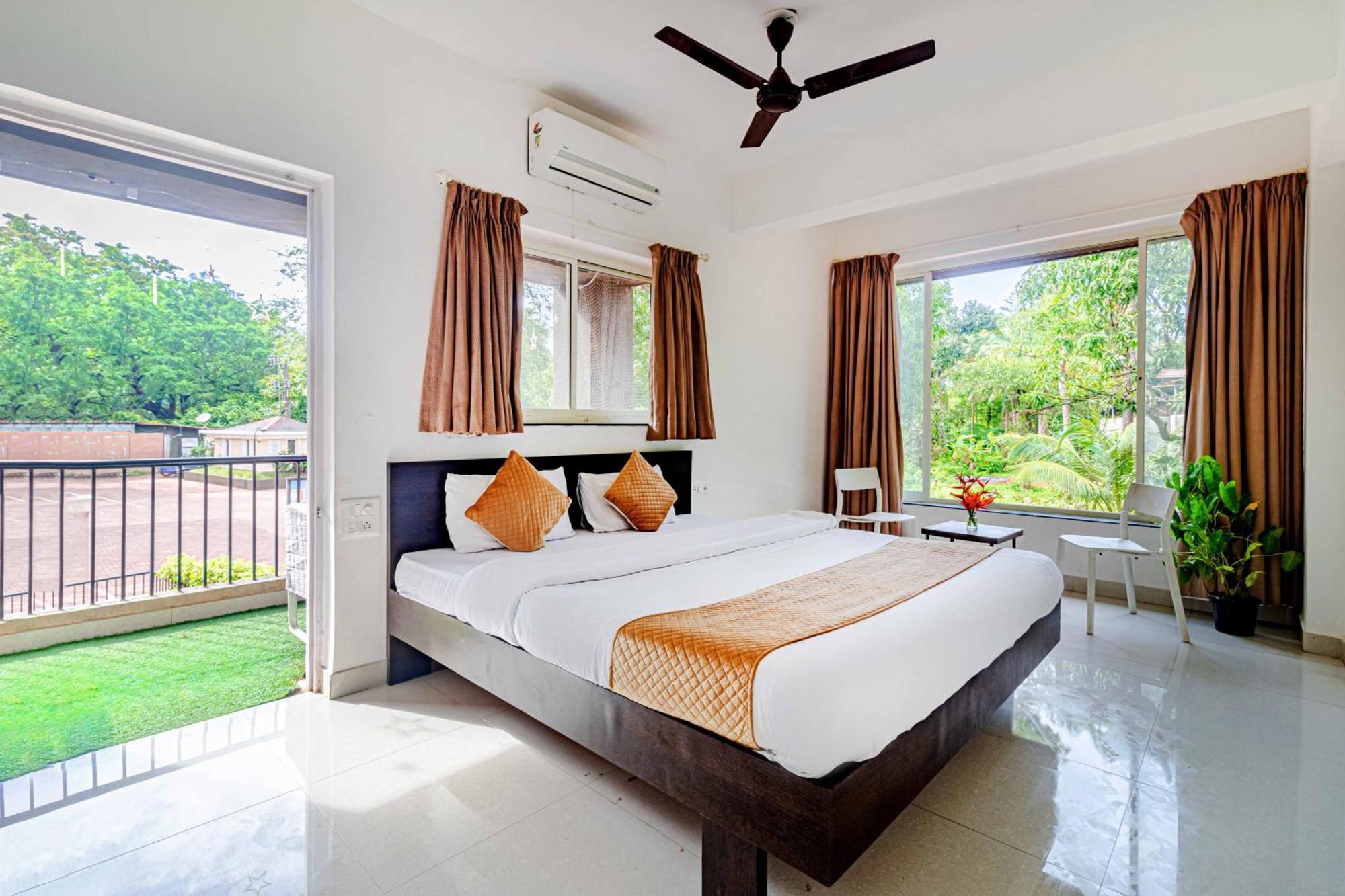 4Bhk Sparkling Apartment Near Beach Pool & Bar 2Bhkx2 Vagator Eksteriør billede