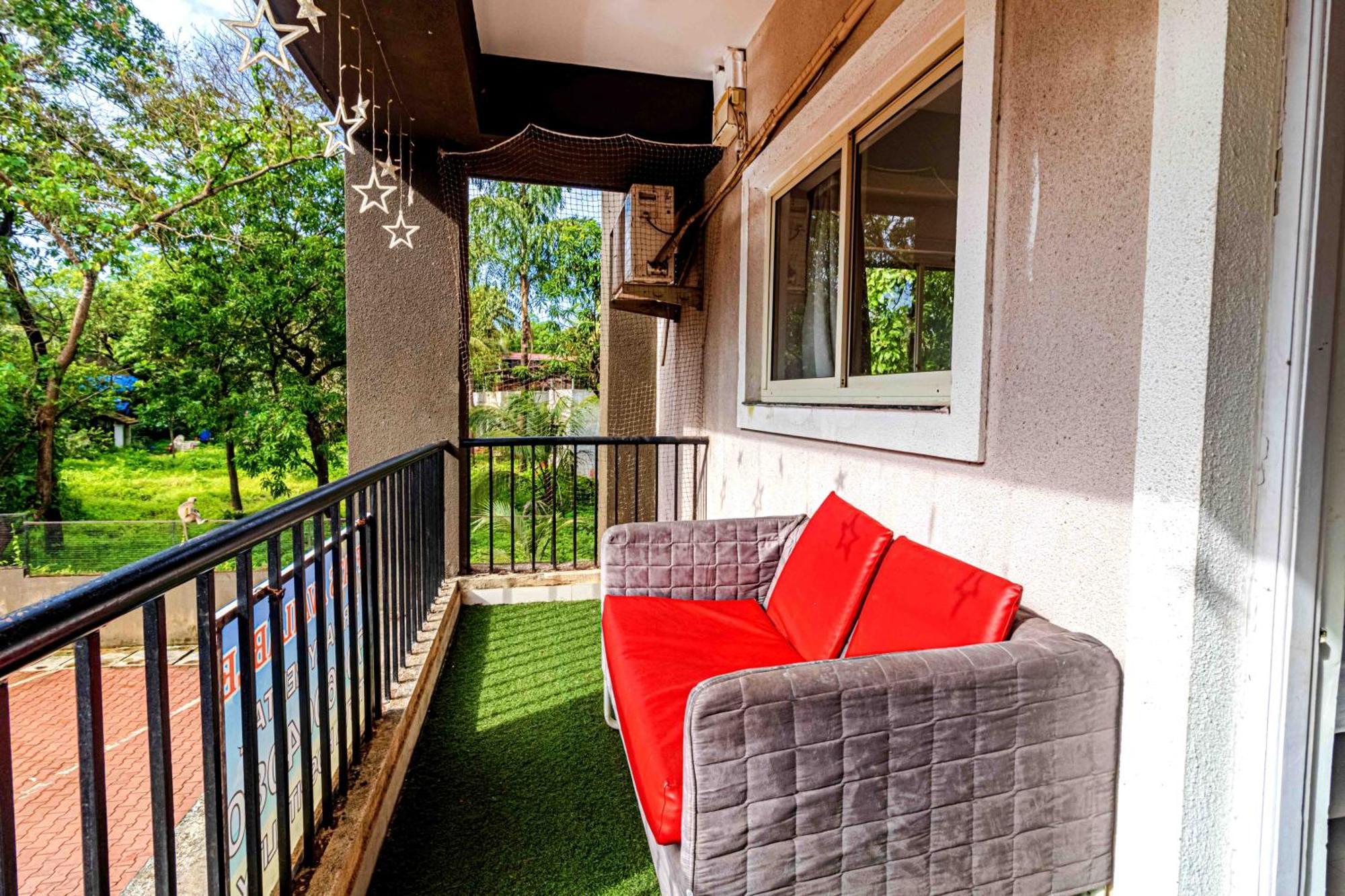 4Bhk Sparkling Apartment Near Beach Pool & Bar 2Bhkx2 Vagator Værelse billede