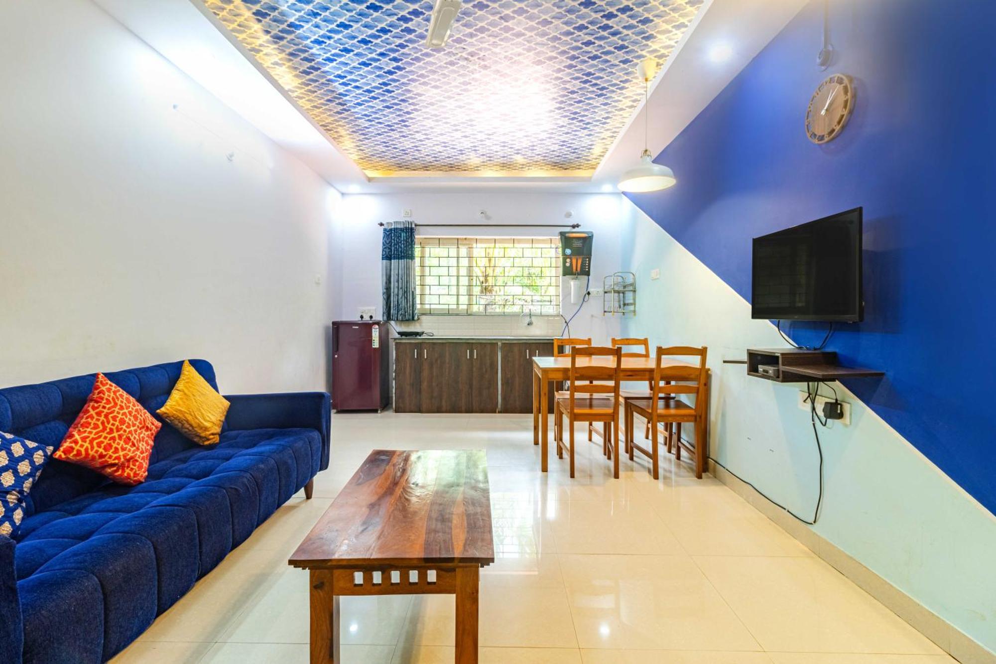 4Bhk Sparkling Apartment Near Beach Pool & Bar 2Bhkx2 Vagator Værelse billede