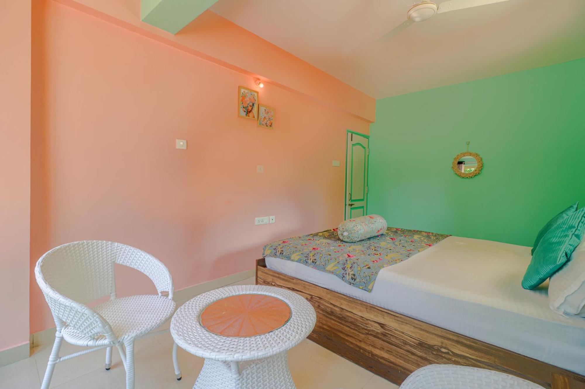 4Bhk Sparkling Apartment Near Beach Pool & Bar 2Bhkx2 Vagator Værelse billede