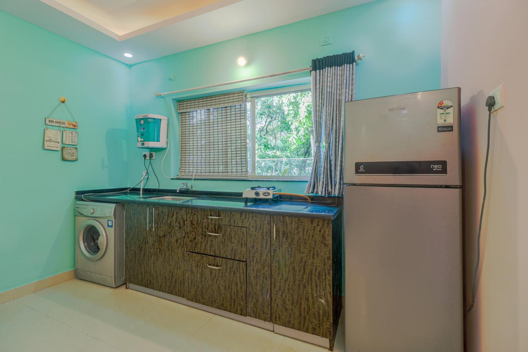 4Bhk Sparkling Apartment Near Beach Pool & Bar 2Bhkx2 Vagator Værelse billede